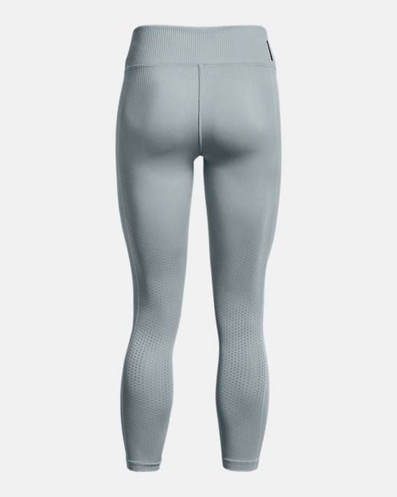 Damen UA RUSH™ Seamless Leggings, knöchellang, Blue, pdpMainDesktop image number 5